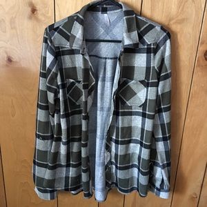 Vanity Green Plaid Shirt